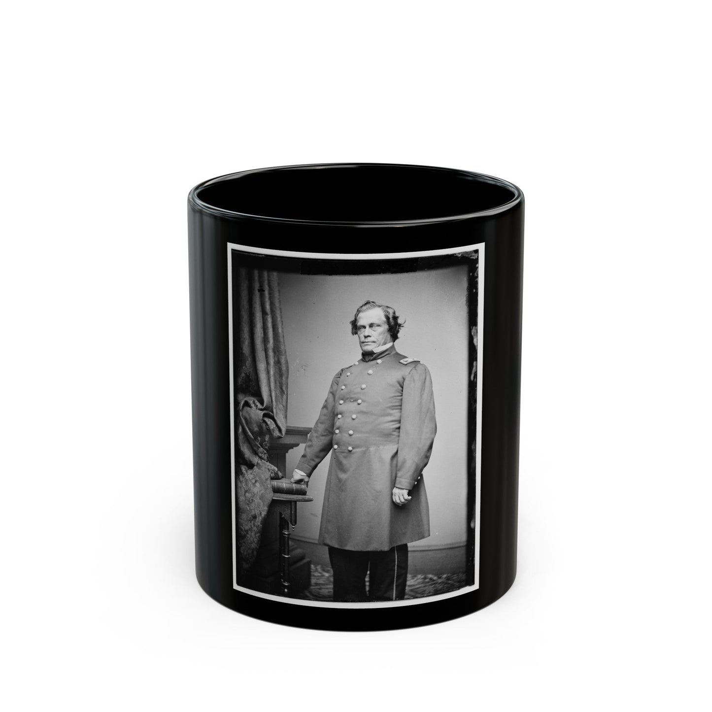 Untitled 001(4) (U.S. Civil War) Black Coffee Mug-11oz-The Sticker Space