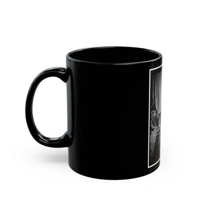 Untitled 001(4) (U.S. Civil War) Black Coffee Mug-The Sticker Space