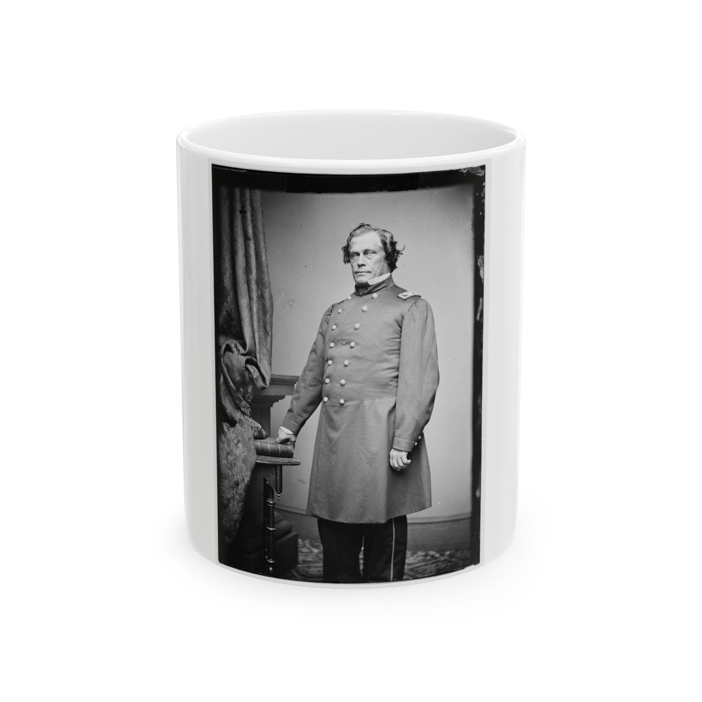 Untitled 001(4) (U.S. Civil War) White Coffee Mug-11oz-The Sticker Space