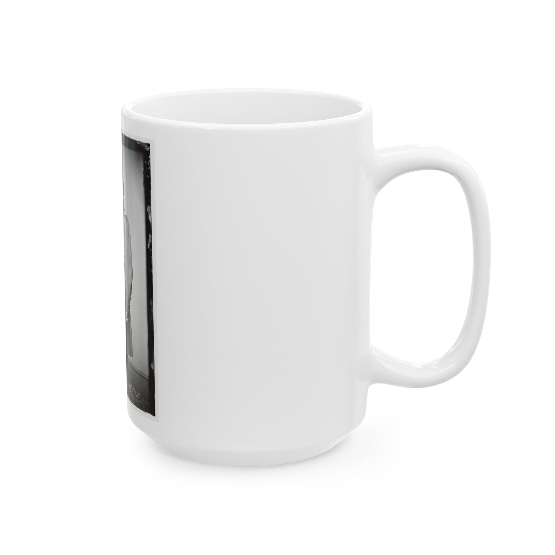 Untitled 001(4) (U.S. Civil War) White Coffee Mug-The Sticker Space