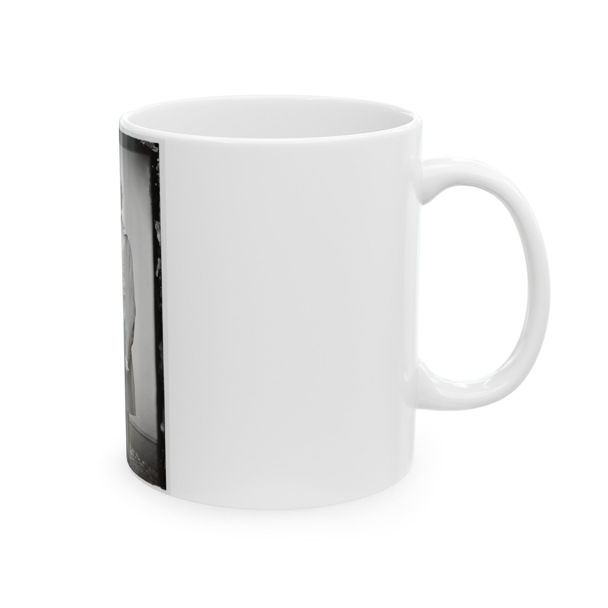 Untitled 001(4) (U.S. Civil War) White Coffee Mug-The Sticker Space