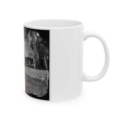 Untitled 001(5) (U.S. Civil War) White Coffee Mug-The Sticker Space