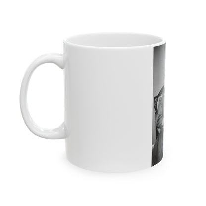 Untitled 002 (U.S. Civil War) White Coffee Mug-The Sticker Space