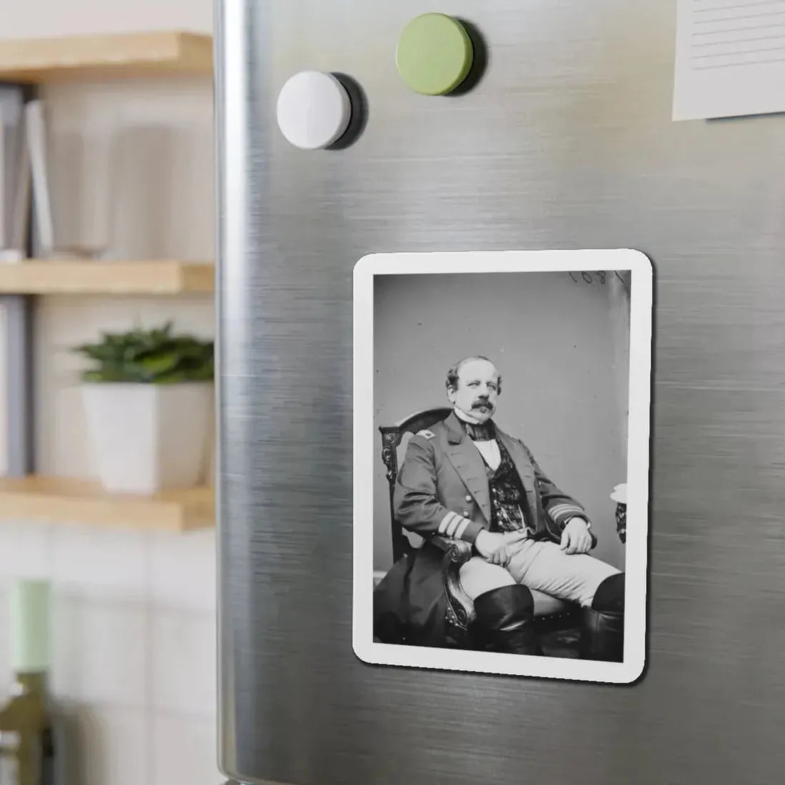 Untitled 002 (U.S. Civil War) Refrigerator Magnet - The Sticker Space