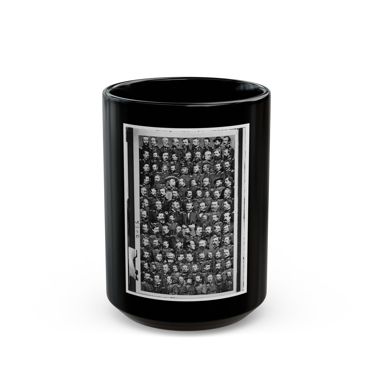 Untitled 003 (U.S. Civil War) Black Coffee Mug-15oz-The Sticker Space