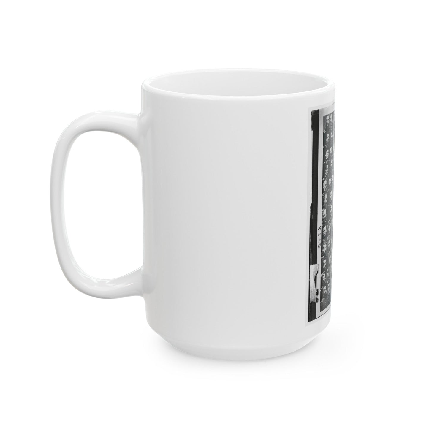 Untitled 003 (U.S. Civil War) White Coffee Mug-The Sticker Space