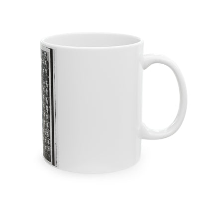 Untitled 003 (U.S. Civil War) White Coffee Mug-The Sticker Space