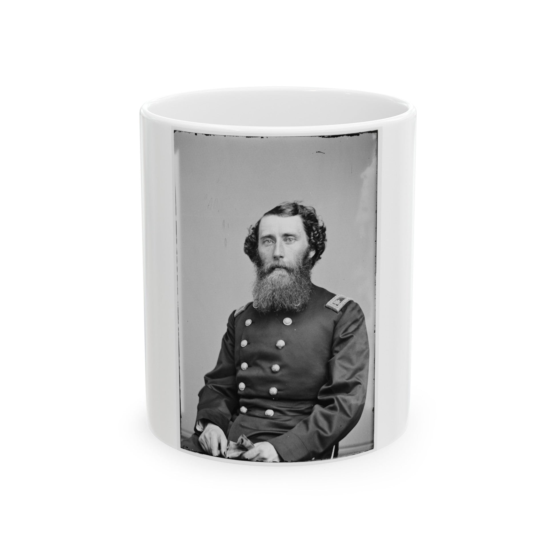 Untitled 004 (U.S. Civil War) White Coffee Mug-11oz-The Sticker Space