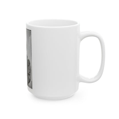 Untitled 004 (U.S. Civil War) White Coffee Mug-The Sticker Space