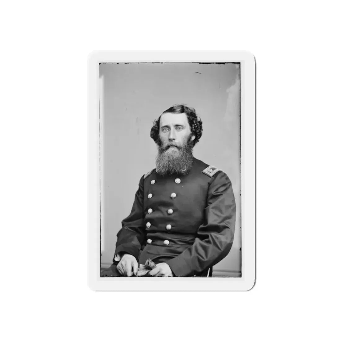 Untitled 004 (U.S. Civil War) Refrigerator Magnet 5" x 5" Die-Cut 1 pc - The Sticker Space