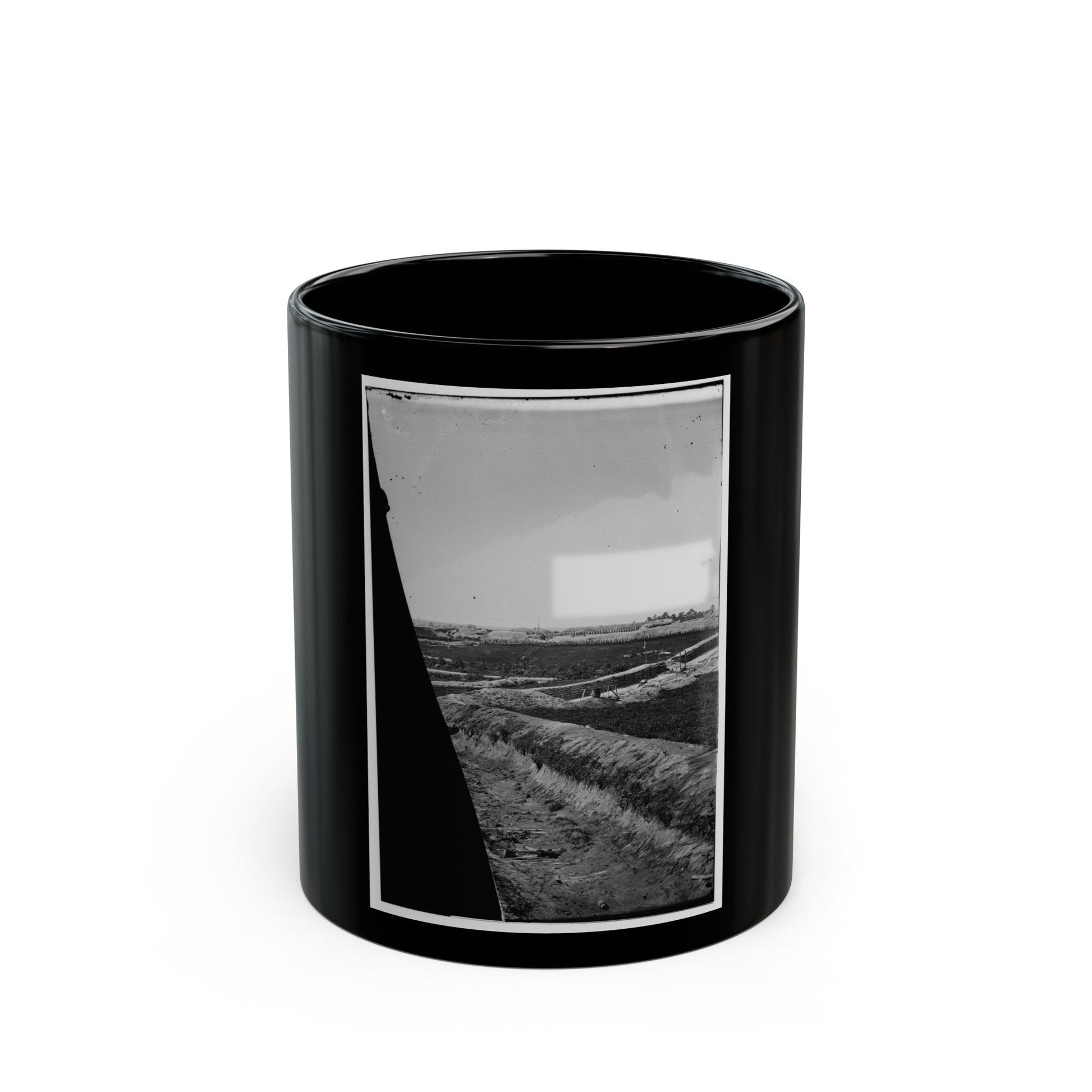 Untitled 004(2) (U.S. Civil War) Black Coffee Mug-11oz-The Sticker Space