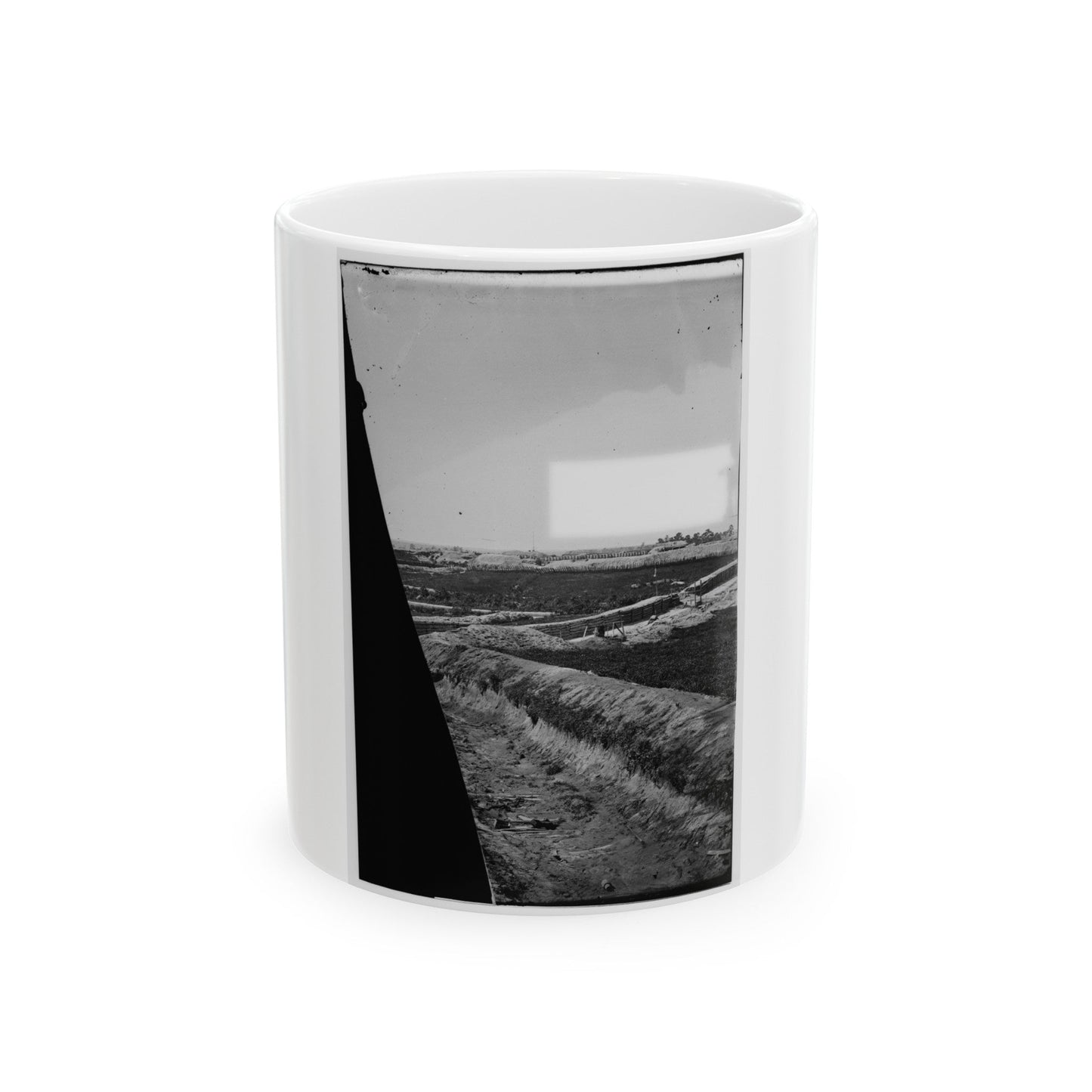 Untitled 004(2) (U.S. Civil War) White Coffee Mug-11oz-The Sticker Space