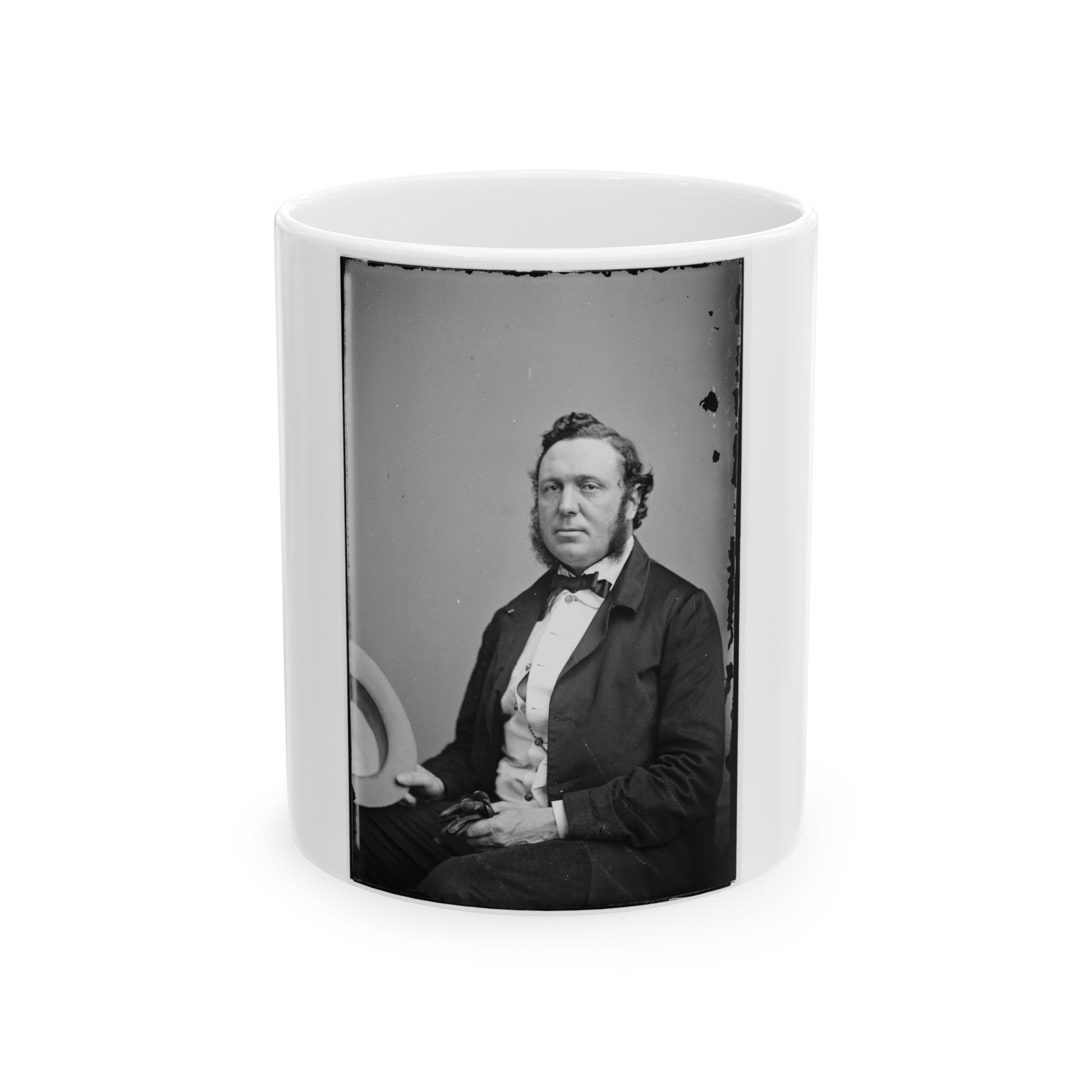 Untitled 006 (U.S. Civil War) White Coffee Mug-11oz-The Sticker Space