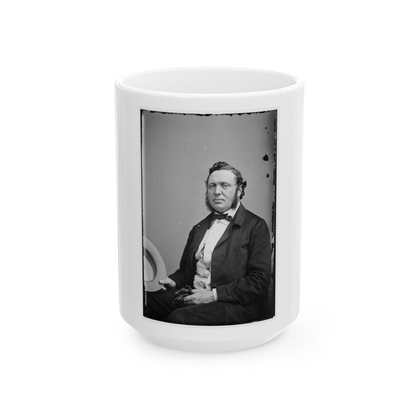 Untitled 006 (U.S. Civil War) White Coffee Mug-15oz-The Sticker Space