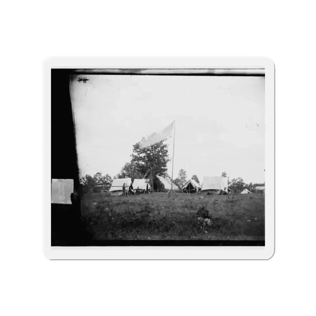 Untitled(10) (U.S. Civil War) Refrigerator Magnet 2" x 2" Die-Cut 1 pc - The Sticker Space