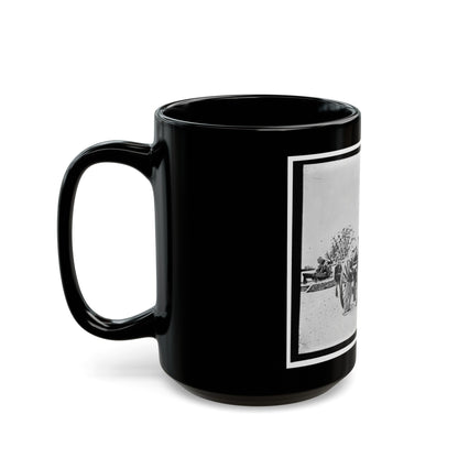 Untitled-2 (U.S. Civil War) Black Coffee Mug-The Sticker Space