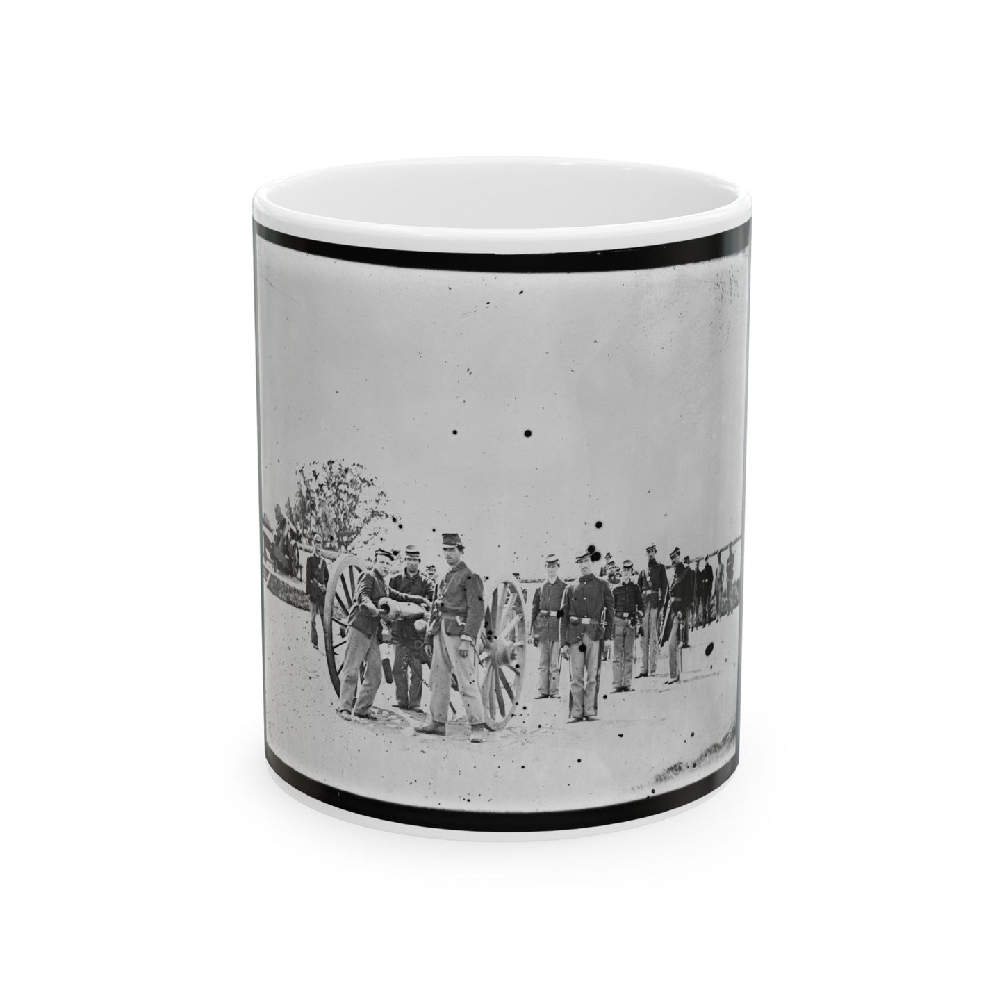 Untitled-2 (U.S. Civil War) White Coffee Mug-11oz-The Sticker Space