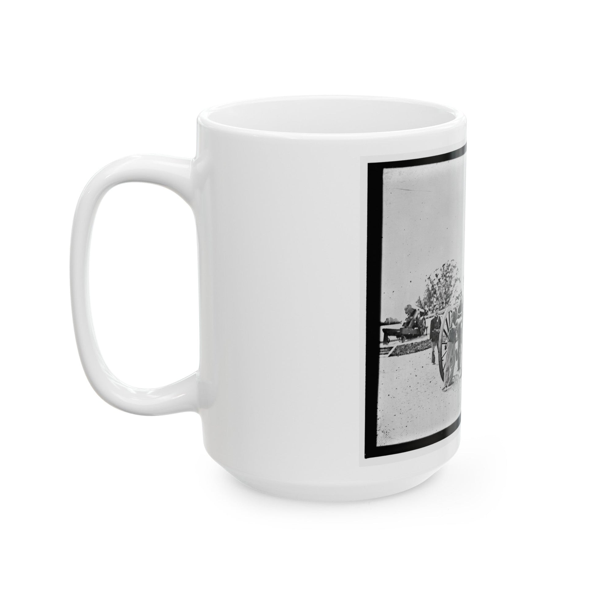 Untitled-2 (U.S. Civil War) White Coffee Mug-The Sticker Space