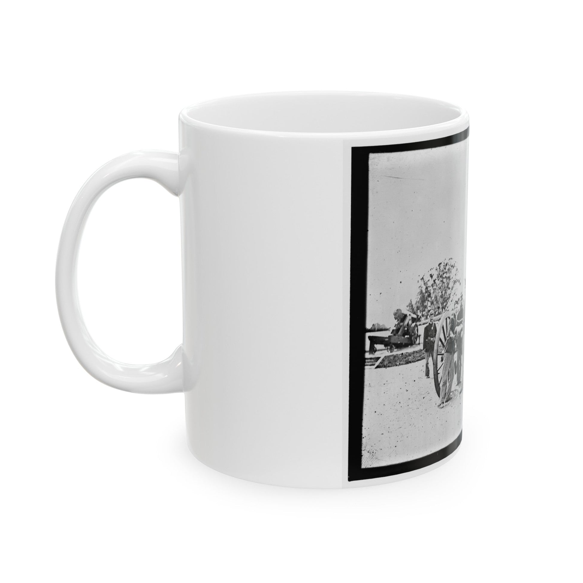 Untitled-2 (U.S. Civil War) White Coffee Mug-The Sticker Space