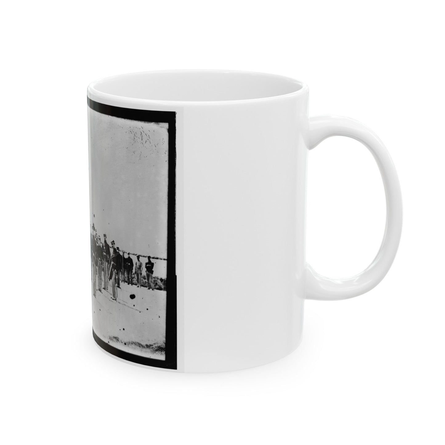 Untitled-2 (U.S. Civil War) White Coffee Mug-The Sticker Space