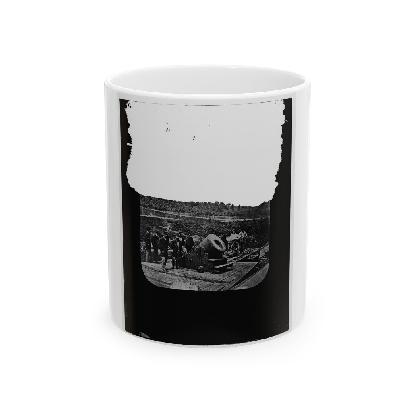 Untitled-3 (U.S. Civil War) White Coffee Mug-11oz-The Sticker Space