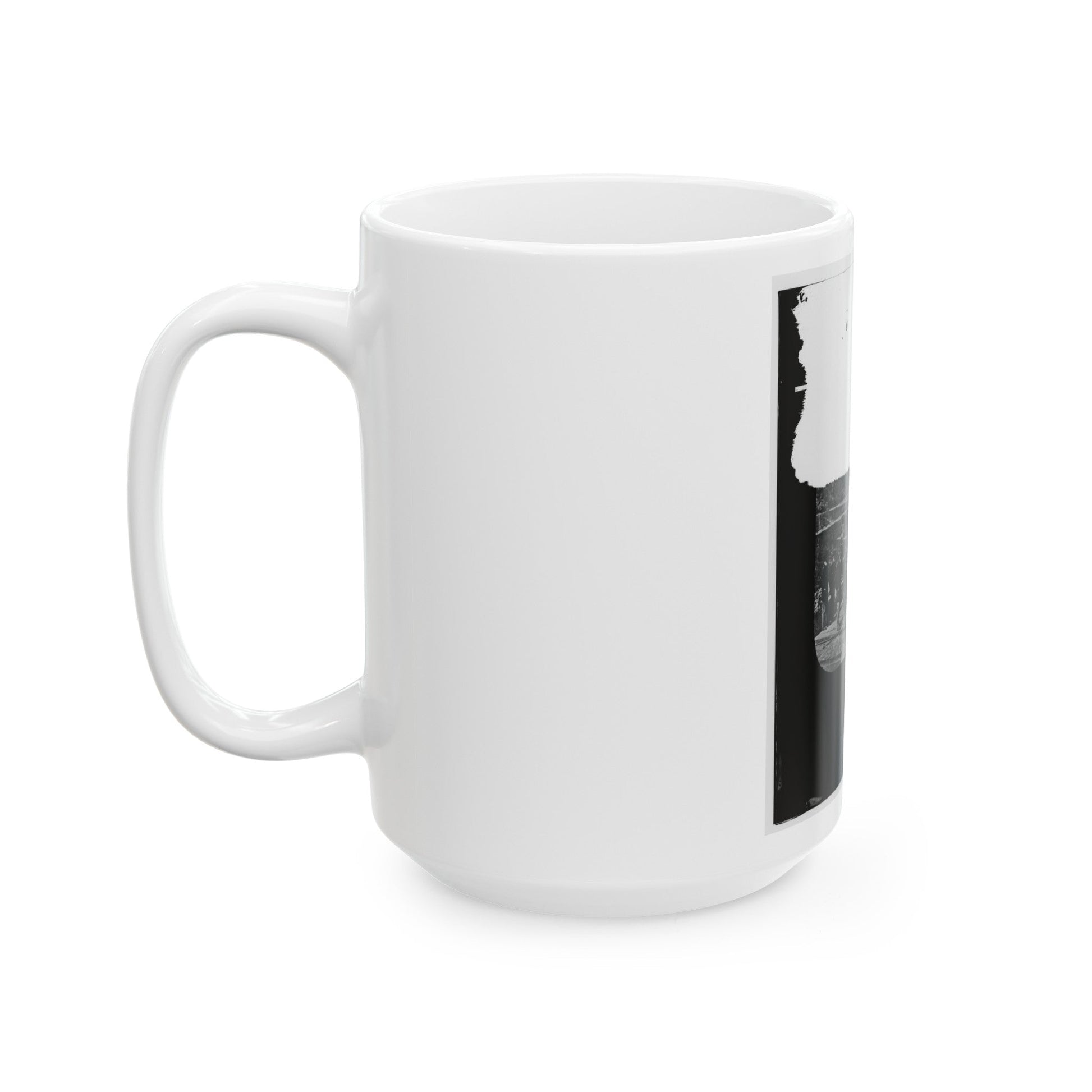 Untitled-3 (U.S. Civil War) White Coffee Mug-The Sticker Space