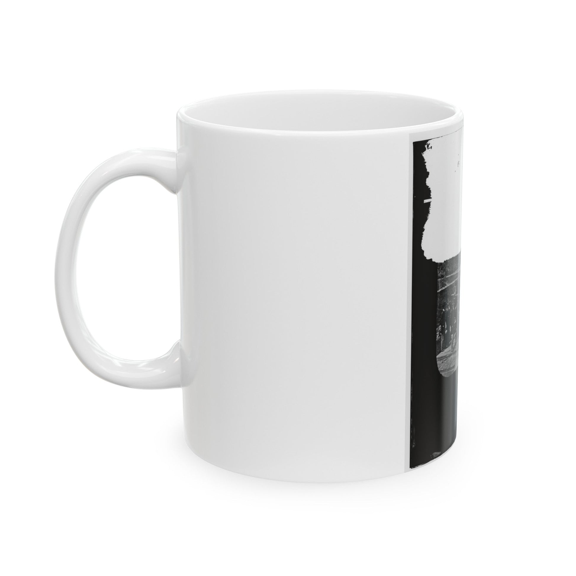 Untitled-3 (U.S. Civil War) White Coffee Mug-The Sticker Space