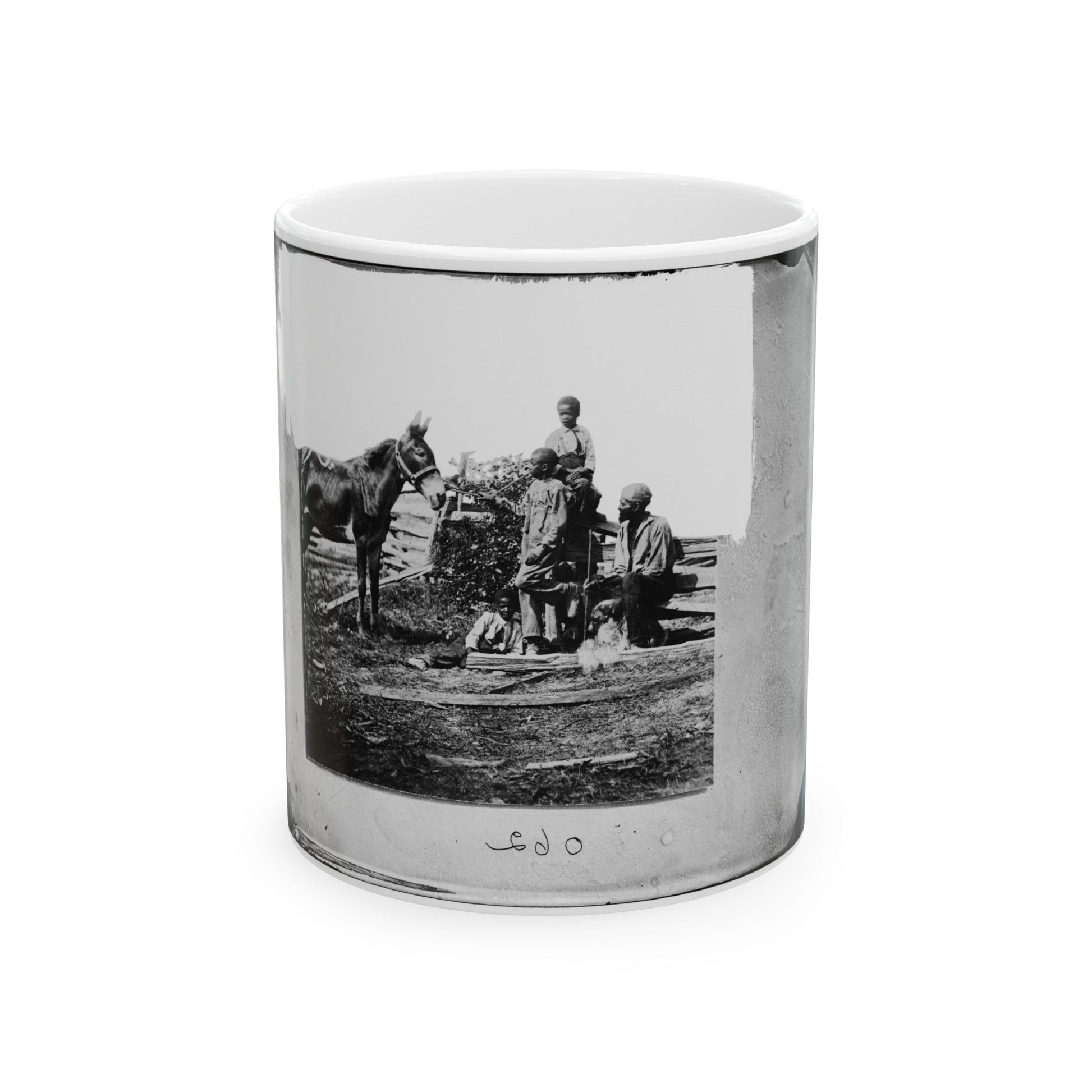 Untitled-4 (U.S. Civil War) White Coffee Mug-11oz-The Sticker Space