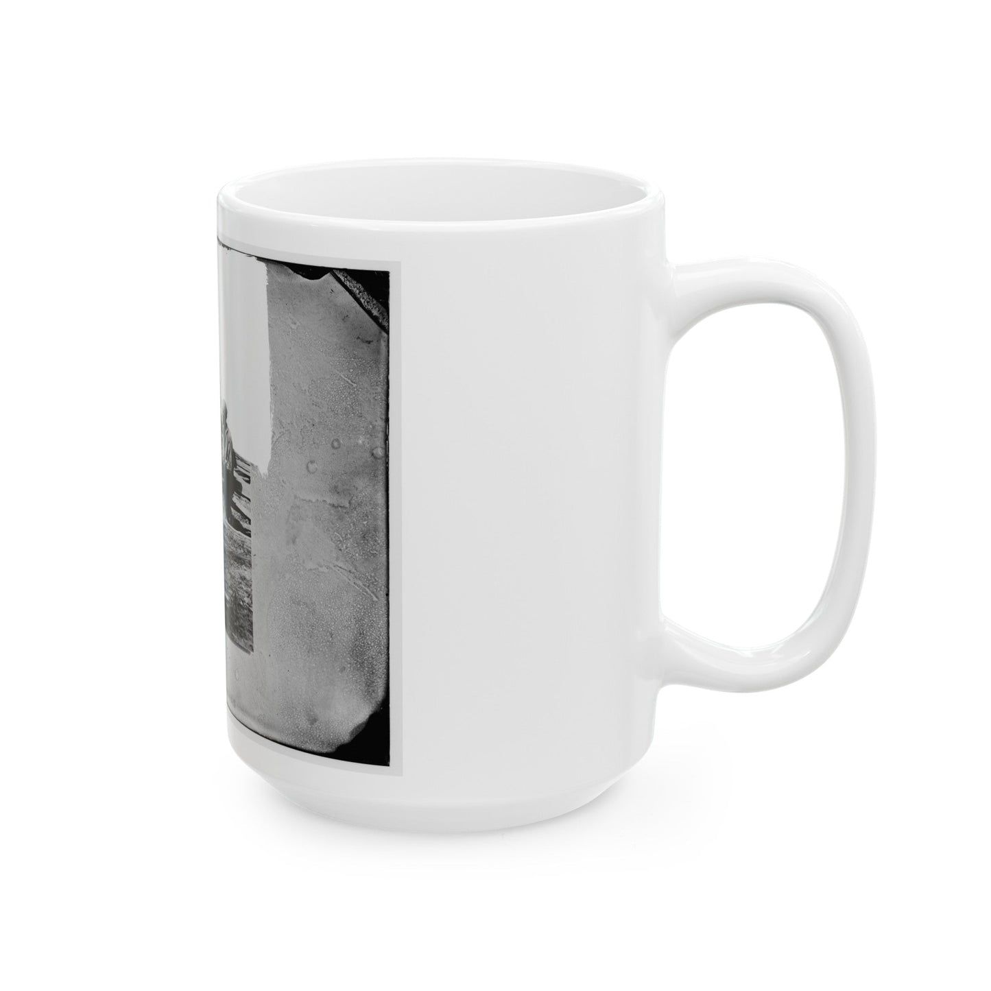 Untitled-4 (U.S. Civil War) White Coffee Mug-The Sticker Space