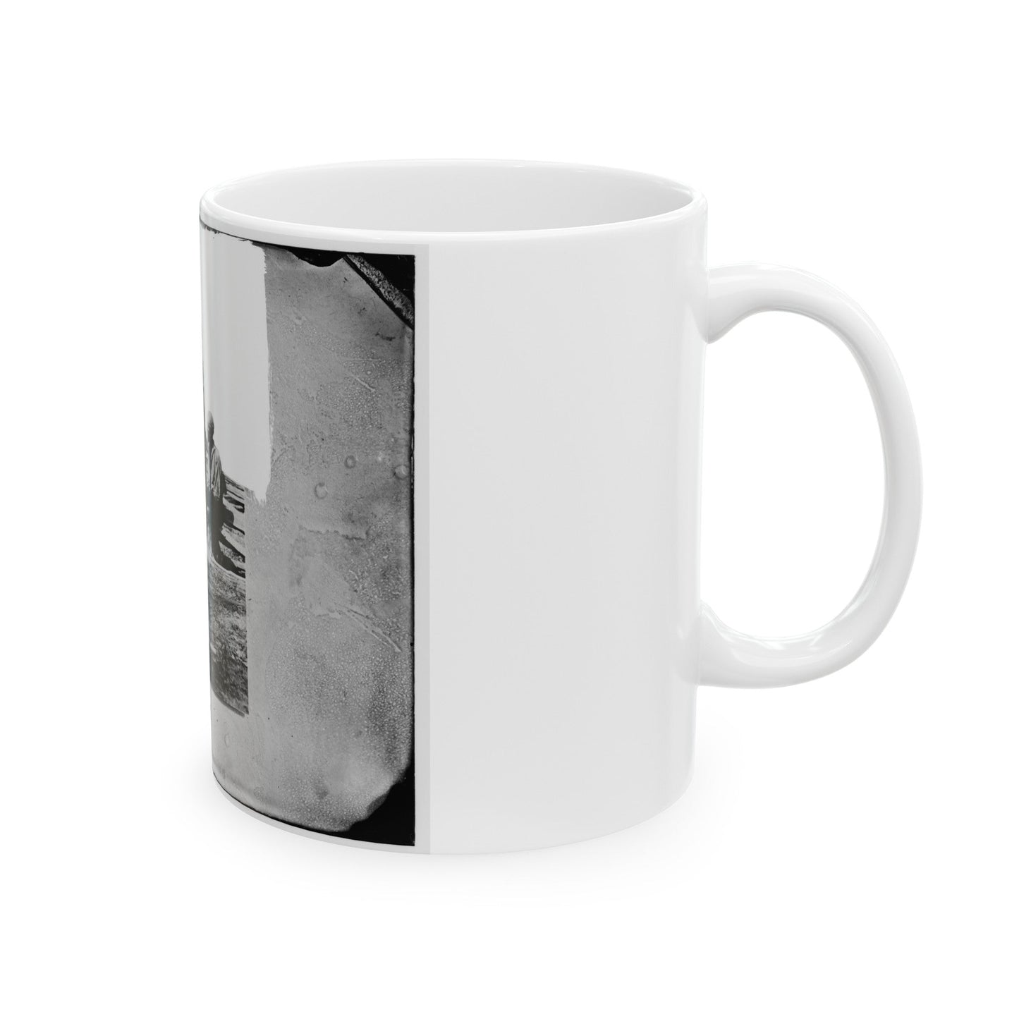 Untitled-4 (U.S. Civil War) White Coffee Mug-The Sticker Space