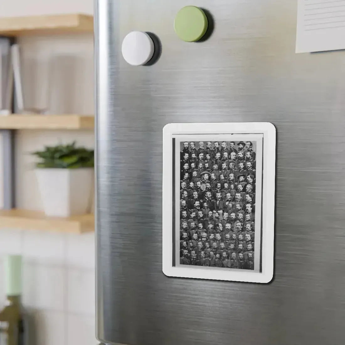 Untitled(7) (U.S. Civil War) Refrigerator Magnet - The Sticker Space