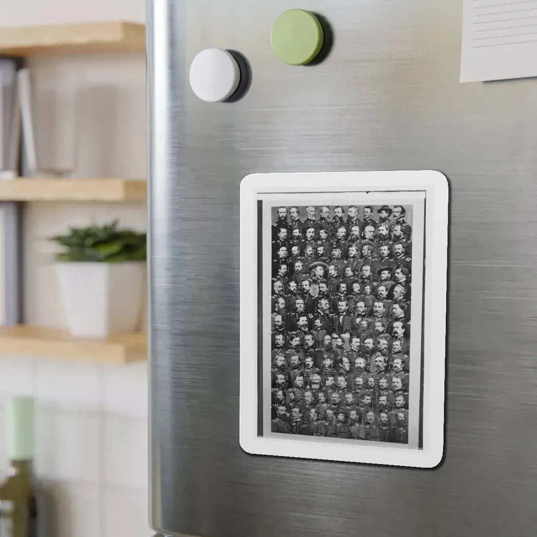 Untitled(7) (U.S. Civil War) Refrigerator Magnet - The Sticker Space