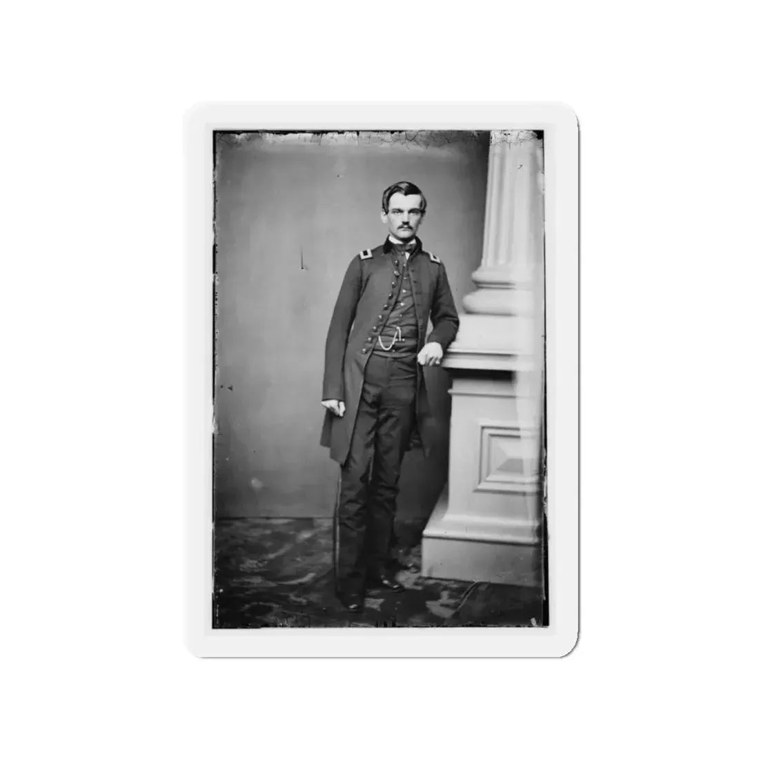 Untitled(8) (U.S. Civil War) Refrigerator Magnet 3" x 3" Die-Cut 1 pc - The Sticker Space