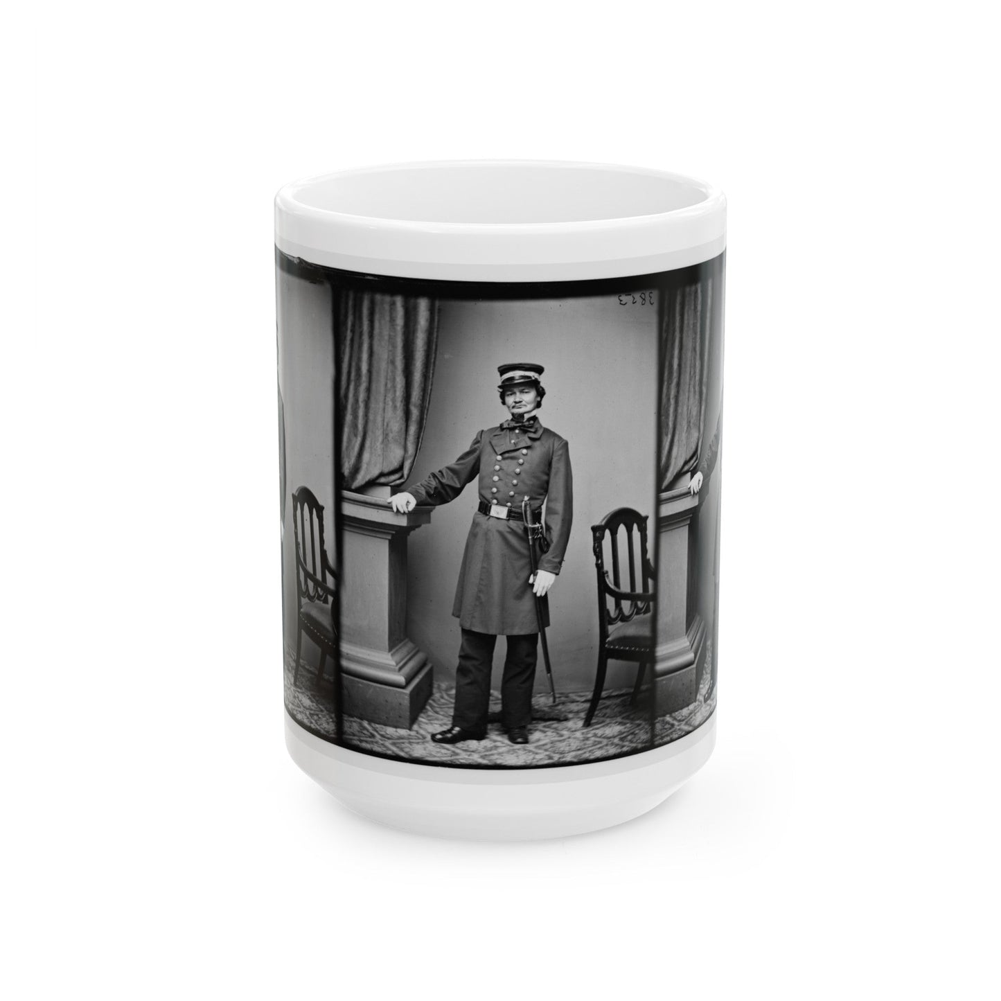 Untitled (U.S. Civil War) White Coffee Mug-15oz-The Sticker Space