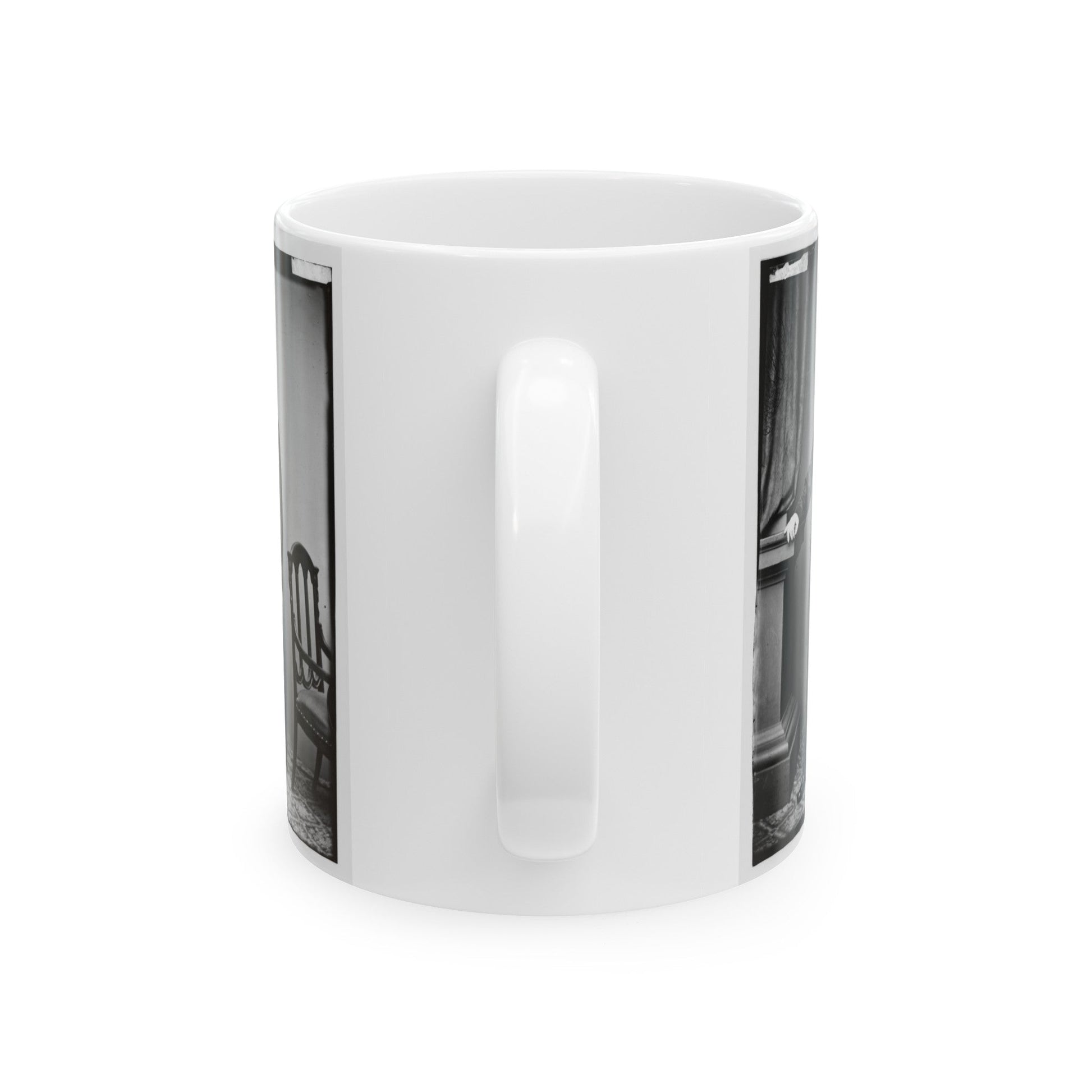 Untitled (U.S. Civil War) White Coffee Mug-The Sticker Space