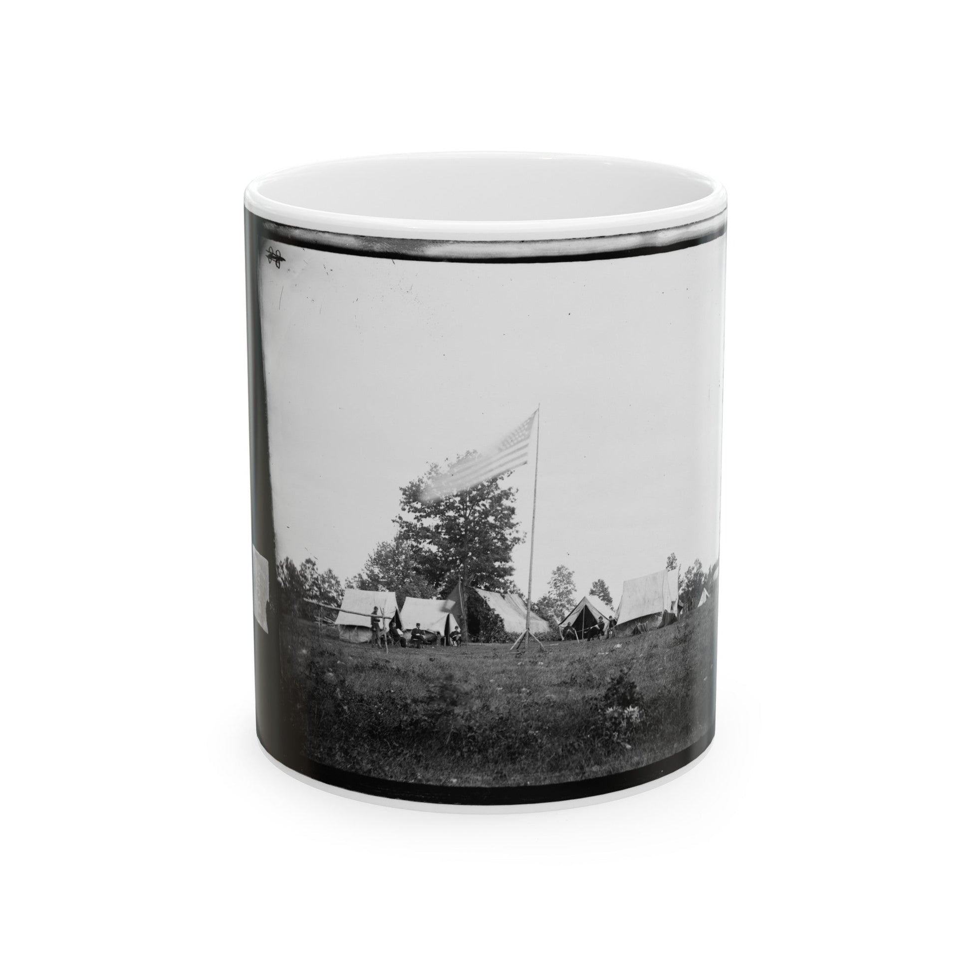 Untitled(10) (U.S. Civil War) White Coffee Mug-11oz-The Sticker Space