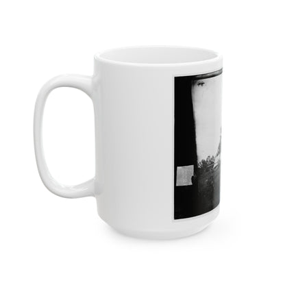 Untitled(10) (U.S. Civil War) White Coffee Mug-The Sticker Space