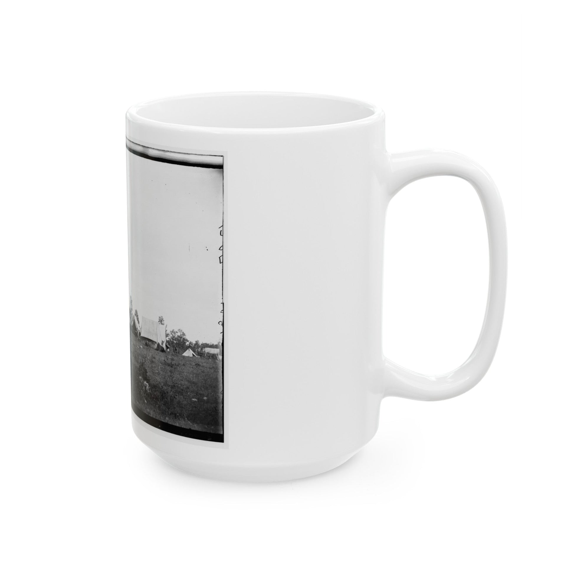 Untitled(10) (U.S. Civil War) White Coffee Mug-The Sticker Space