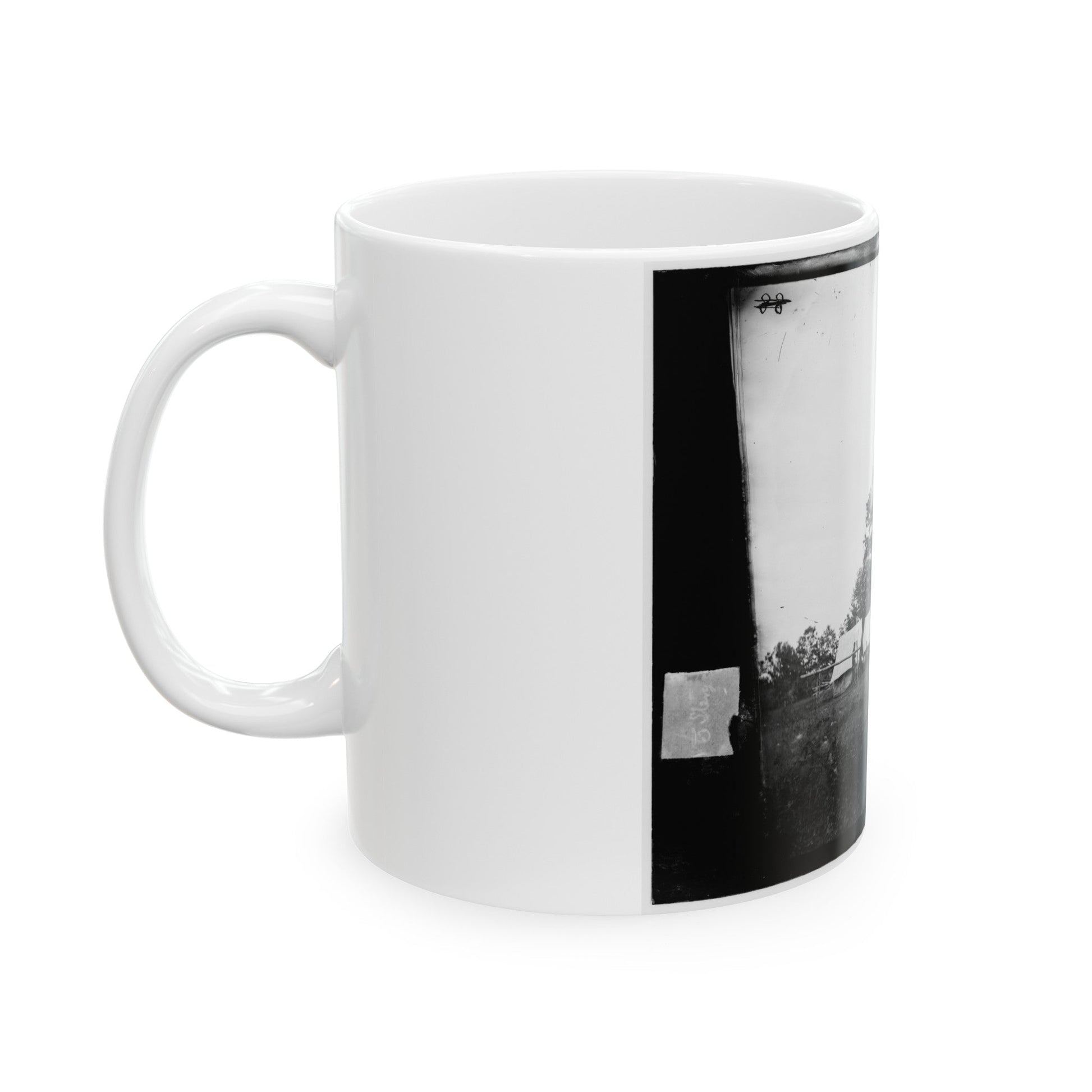 Untitled(10) (U.S. Civil War) White Coffee Mug-The Sticker Space