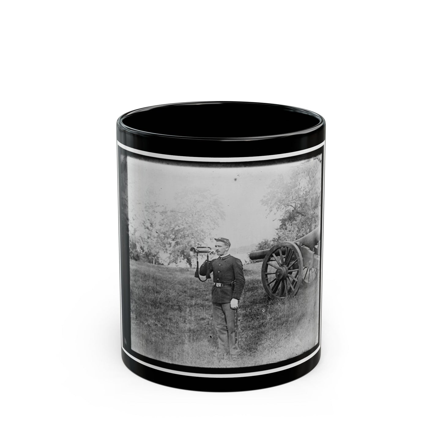 Untitled(11) (U.S. Civil War) Black Coffee Mug-11oz-The Sticker Space