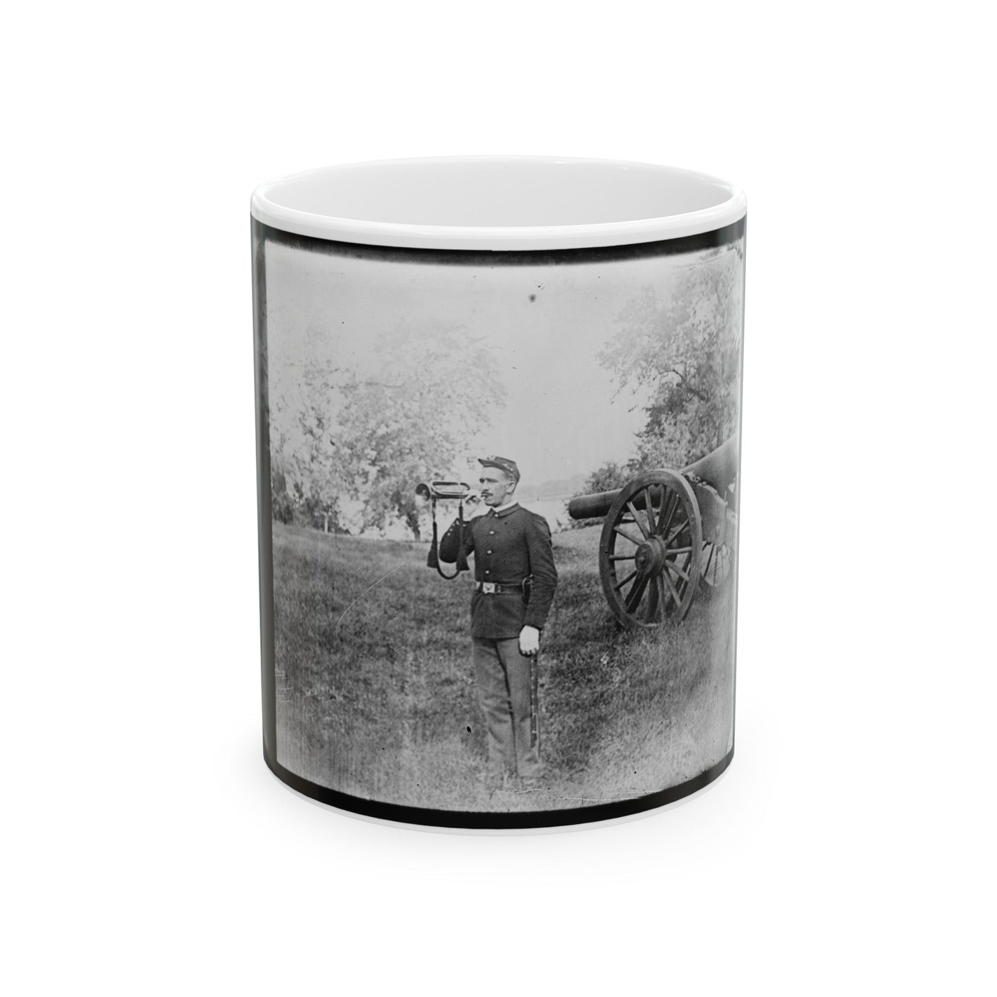 Untitled(11) (U.S. Civil War) White Coffee Mug-11oz-The Sticker Space