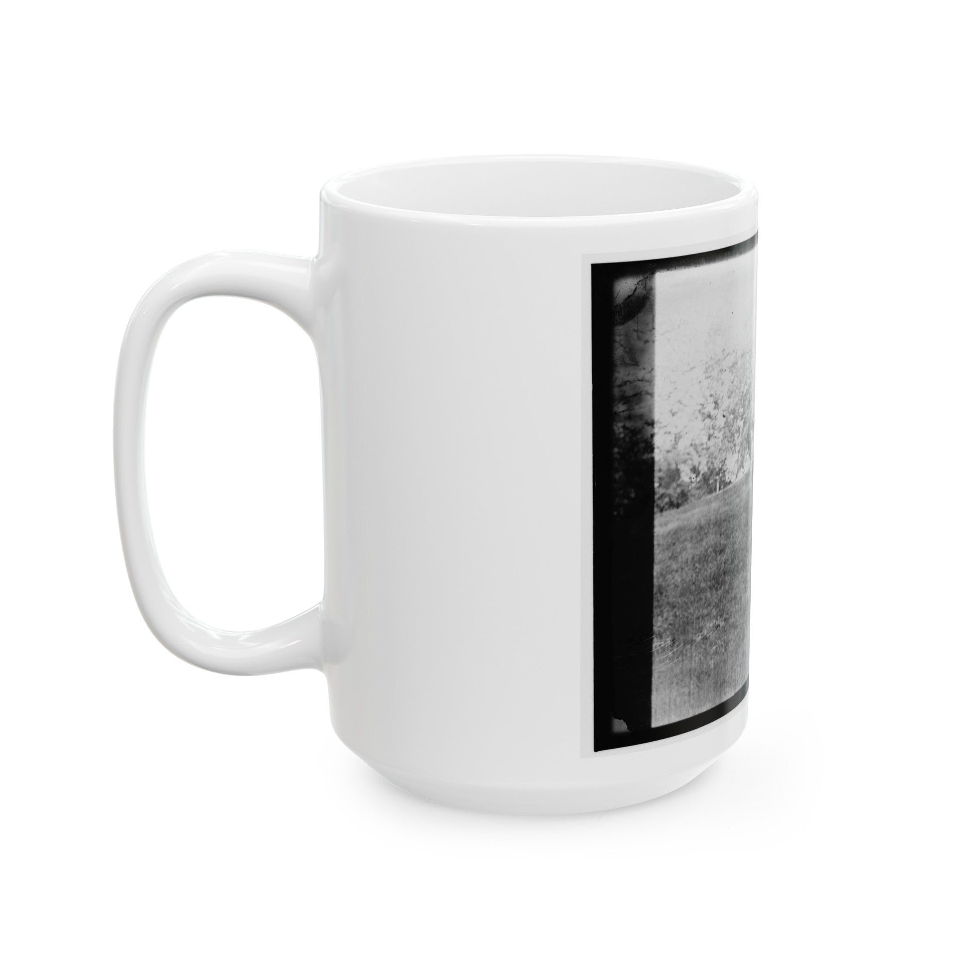 Untitled(11) (U.S. Civil War) White Coffee Mug-The Sticker Space