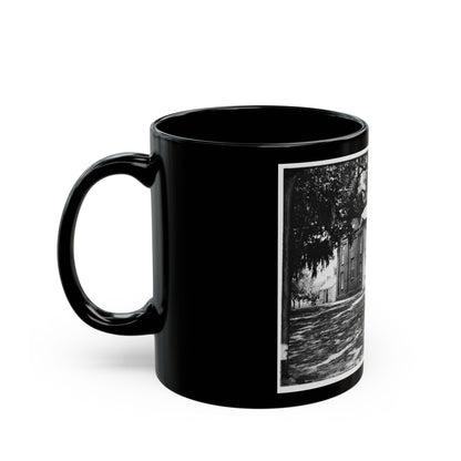 Untitled(12) (U.S. Civil War) Black Coffee Mug-The Sticker Space