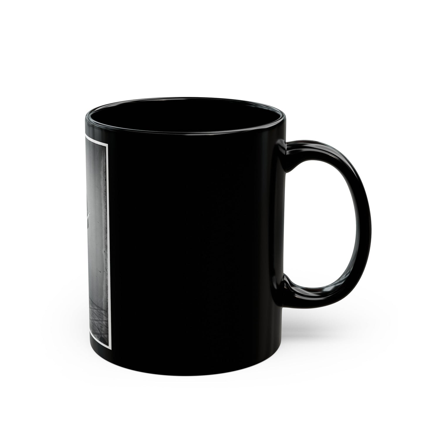 Untitled(2) (U.S. Civil War) Black Coffee Mug-The Sticker Space