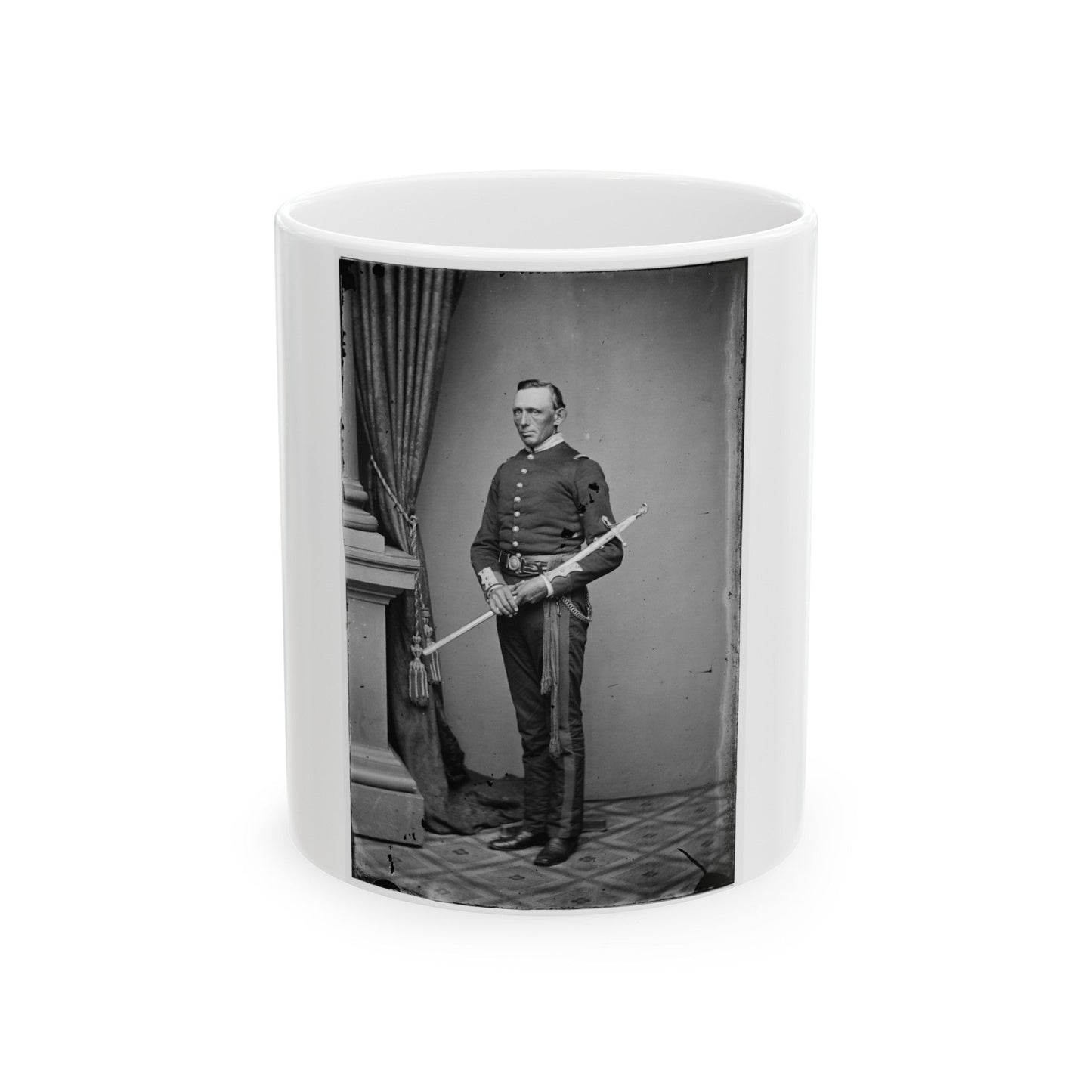 Untitled(2) (U.S. Civil War) White Coffee Mug-11oz-The Sticker Space