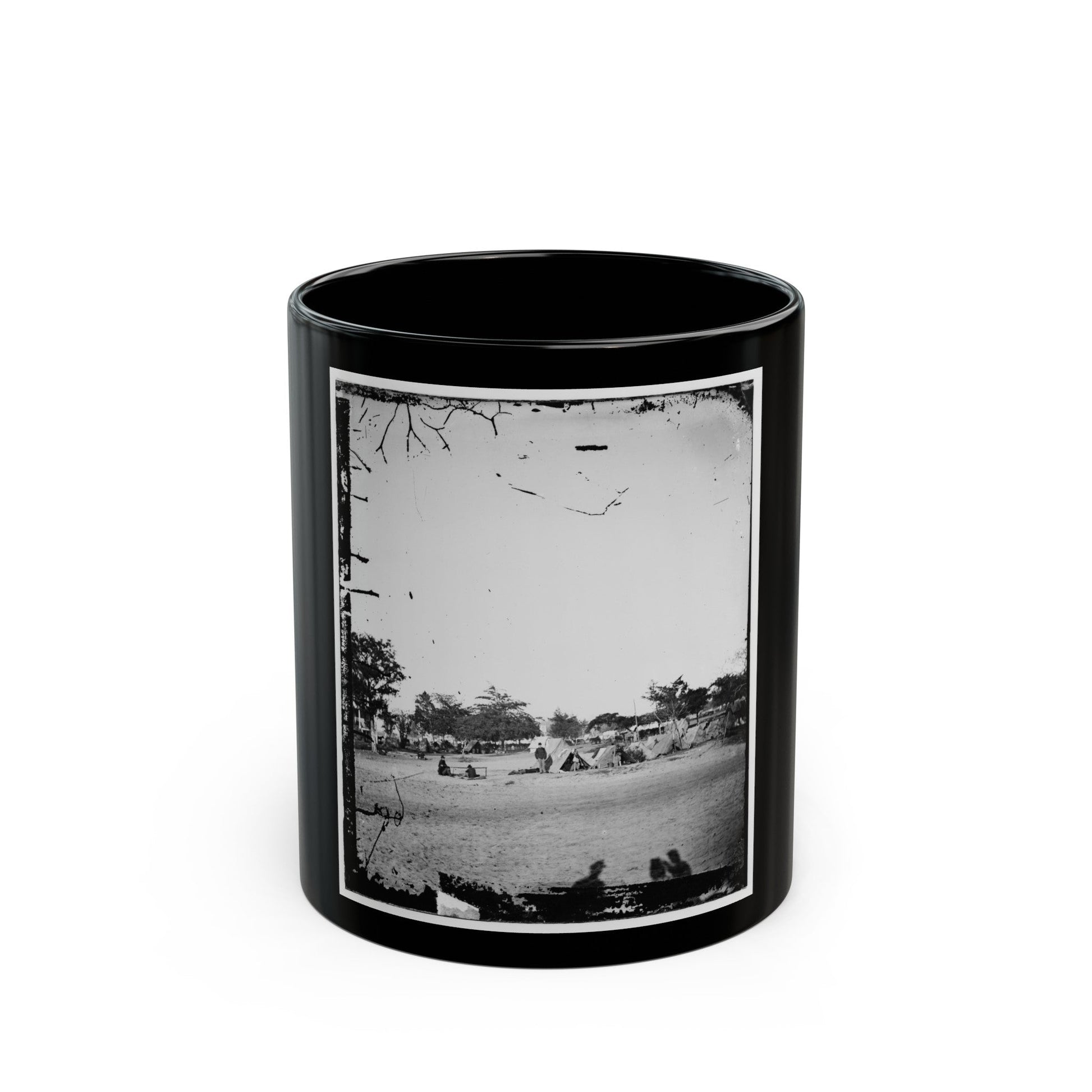 Untitled(4) (U.S. Civil War) Black Coffee Mug-11oz-The Sticker Space