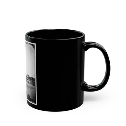 Untitled(4) (U.S. Civil War) Black Coffee Mug-The Sticker Space