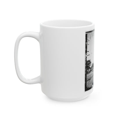 Untitled(4) (U.S. Civil War) White Coffee Mug-The Sticker Space