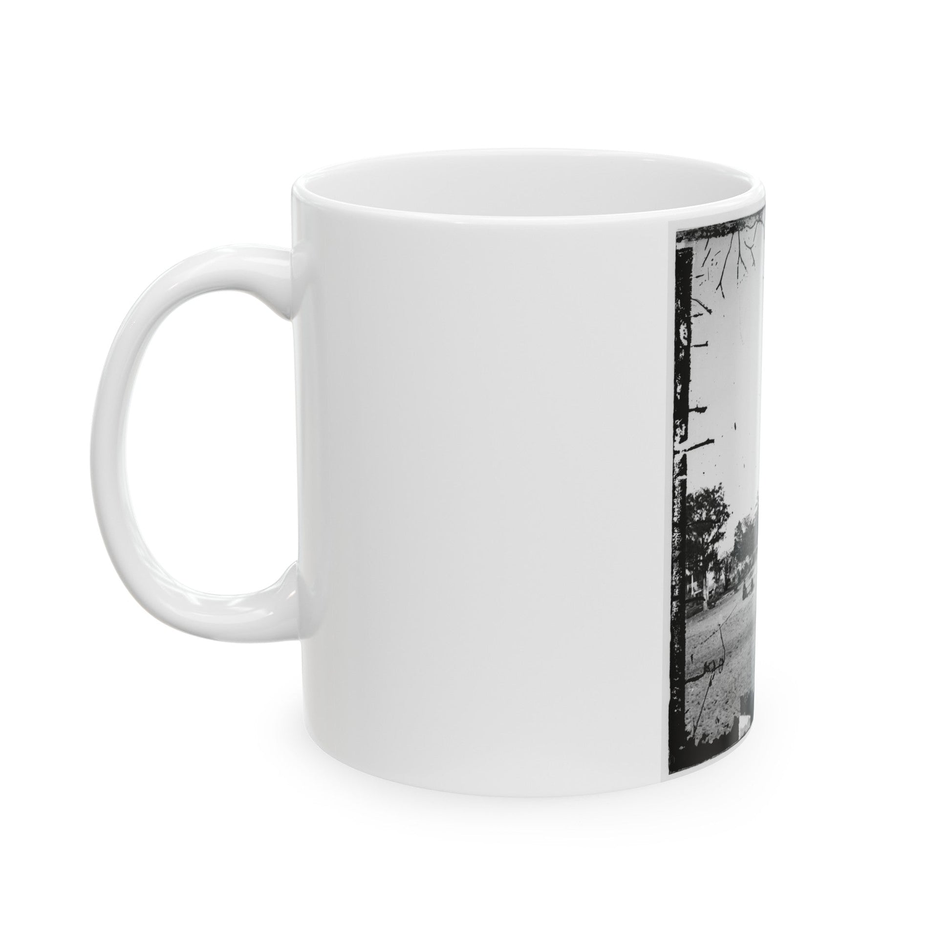 Untitled(4) (U.S. Civil War) White Coffee Mug-The Sticker Space