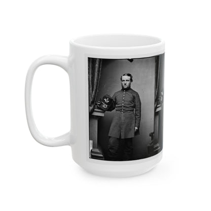 Untitled(5) (U.S. Civil War) White Coffee Mug-The Sticker Space